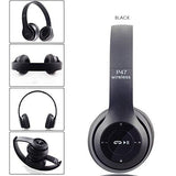 P47 Wireless High Quality Bluetooth Foldable Headset With Microphone
