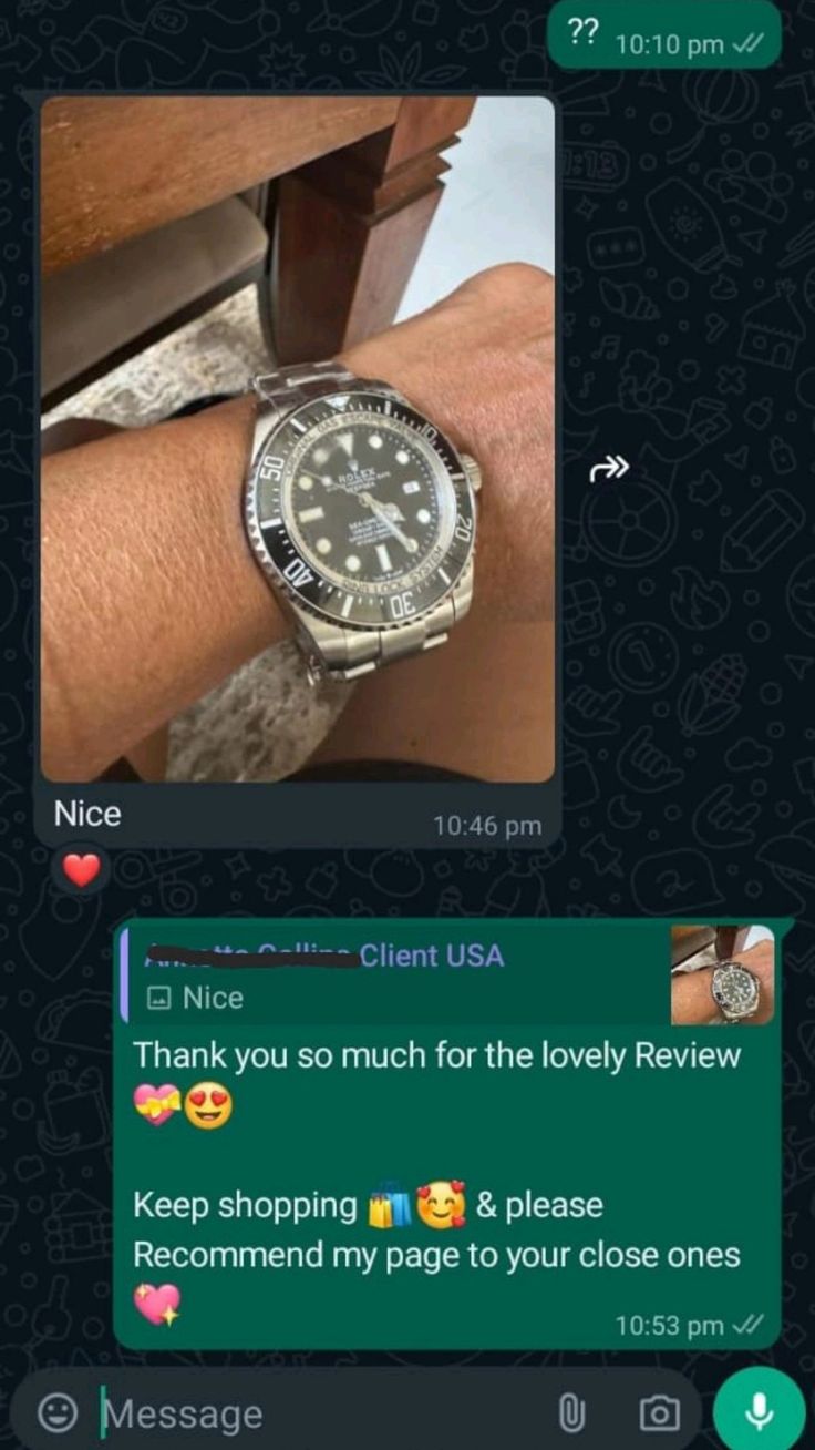 Customer wearing the product