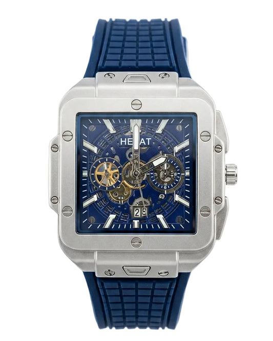 HBLAT Square Chrono HB-901 (Blue)