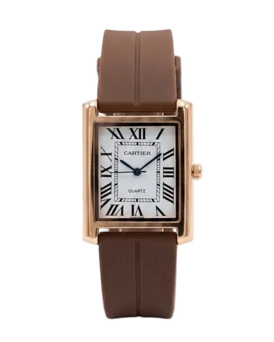 CARTIER Tank Solo CT-802 (Brown)