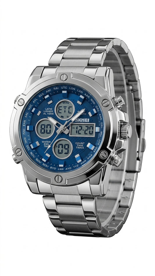 SKMEI Commander SK-1389(Blue+White)