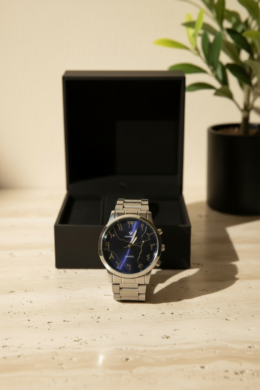 Time One Quartz Stainless Steel Watch