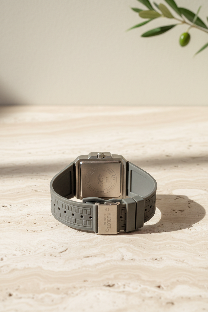 HBLAT Square Chronograph Style Watch
